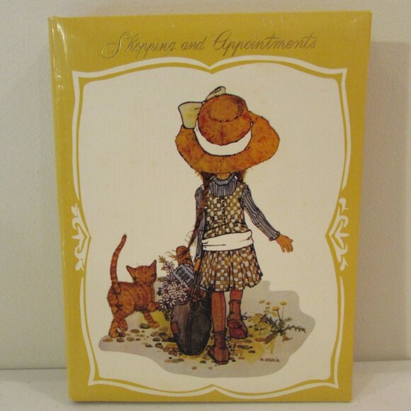 Vintage Holly Hobbie Shopping and Appointments Journal - Notepad Book -1970s - Picture 1 of 16